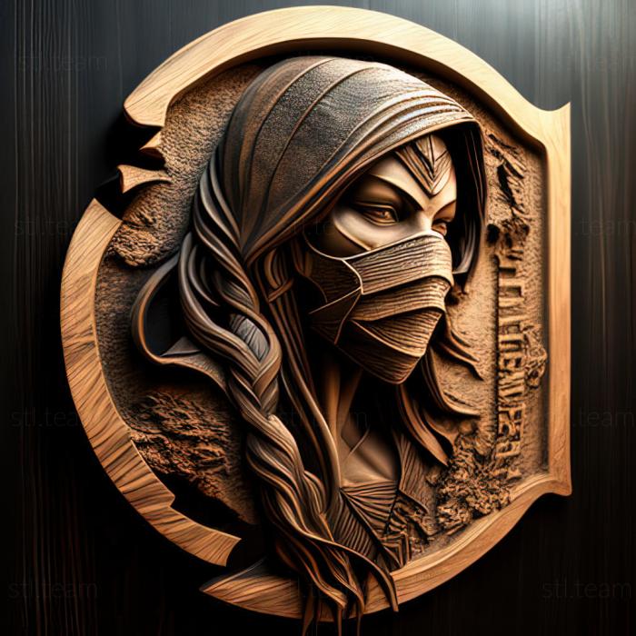 3D модель Ул Соня Блейд Mortal Kombat (STL)
